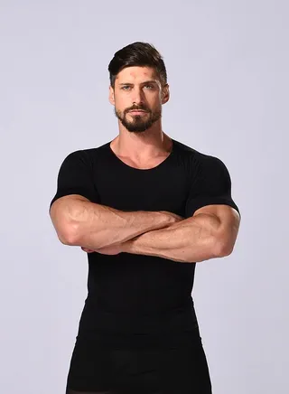 Belly Stomach Shapewear Black (L) 