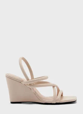 Strappy Wedge Heel Sandal 