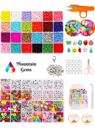 Mega set , Small Craft Beads Assorted Kit DIY 
