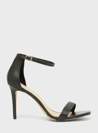 Afendavem Ankle Strap Heels 