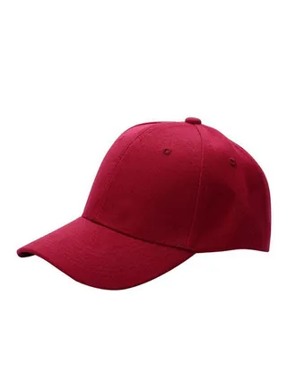 Snapback Hip-Hop Cap Wine Red 