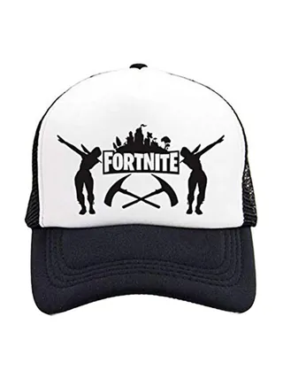 Fashion Fortnite Baseball Cap Black/White 