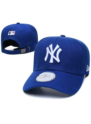 NY Embroidery Hip Hop Snapback Hat Black 