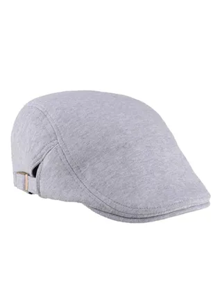 Duckbill Flat Cap Light Grey 