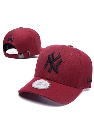 NY Embroidery Hip Hop Snapback Hat Black 