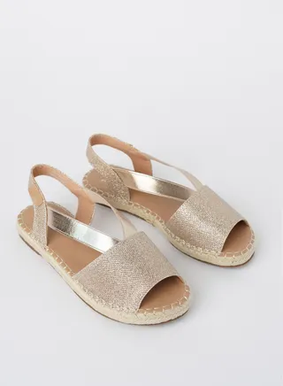 JOVE Women's Casual Espadrilles BEIGE 