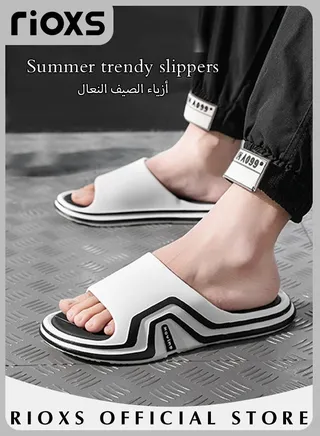 Unisex Shower Slippers Mens Womens Anti-Slip Soft Sole Sandal Slippers For Bathroom Or Indoor Use 