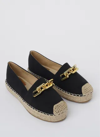 JOVE Women's Casual Espadrilles BLACK 