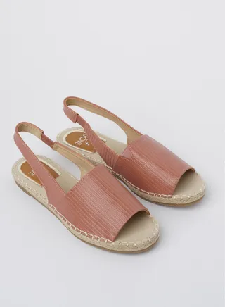 JOVE Women's Casual Espadrilles PINK 