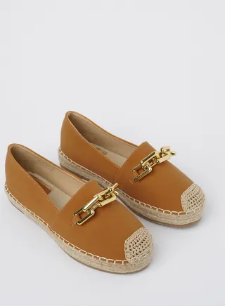 JOVE Women's Casual Espadrilles TAN 