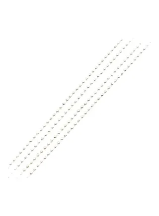 5 m/lot Silver Gold Black Bronze Color Metal Ball Bead Chains 1.2mm For DIY Necklaces Jewelry Making Findings Accessories 