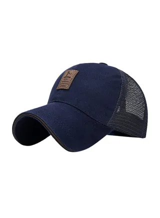 Baseball Snapback Cap Navy 