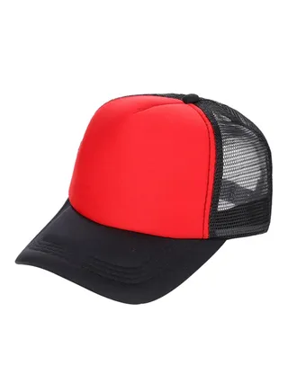Outdoor Baseball Cap Black/Red 