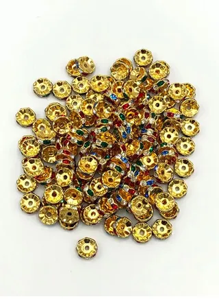 72-Piece Jewelry Making Ring Shaped beads 