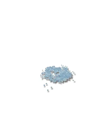 1 Packet Plastic Beads 