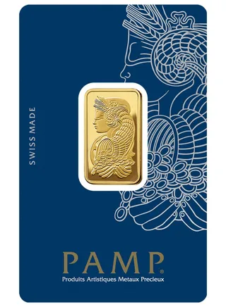 Pamp Suisse Queen Fortuna 1 Tola Gold Bar 24KT 