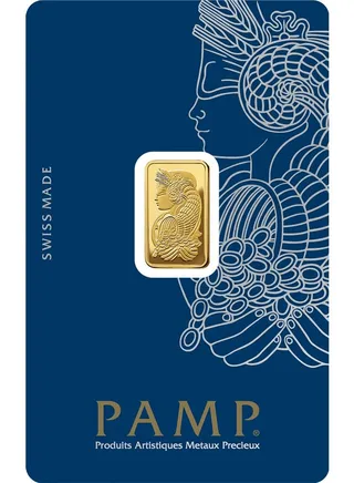 Suisse Pamp Queen 24K (999.9) 2.5g Gold Bar 