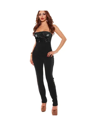 Women's jumpsuit with sequin 