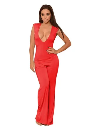WOMEN`S COTTON JUMPSUIMT 