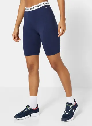 Logo Waistband Cycling Shorts 