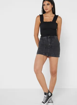 Pocket Detail Skirts