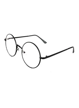Vintage Retro Fashion Round Eyeglasses - Lens Size: 47 mm 
