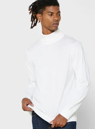 Essential High Roll Neck Knit