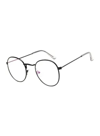 Round Frame Eyeglasses - Lens Size: 52 mm 