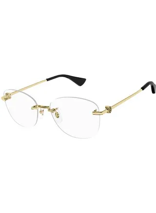 Women's Cat Eye Shape Eyeglass Frames CT0414O 001 54 - Lens Size: 56 millimeter 