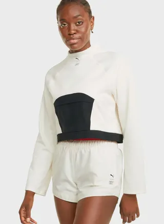 First Mile Mock Neck Sweatshirt