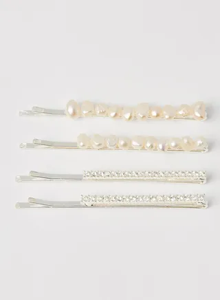 4-Piece Hair Jewellery Pin Set 