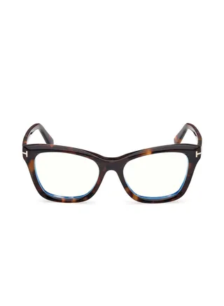 Women's Cat Eye Eyeglass Frame - TF5909B 052 53 - Lens Size: 53 Mm 
