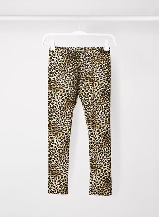 Kids/Teen Leopard Print Leggings Brown 