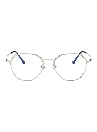 unisex Anti-Blue Light Hexagon Computer Eyeglasses 
