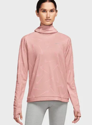 Essential Swoosh Printed Hoodie