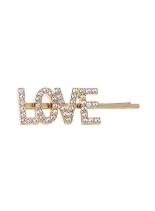 Alloy Letter Pattern Hair Clip 