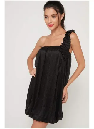 ONE SHOULDER MINI DRESS 