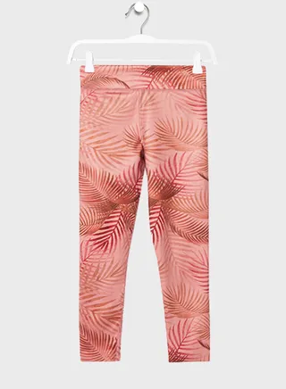 Kids Printed Sporty Leggings 