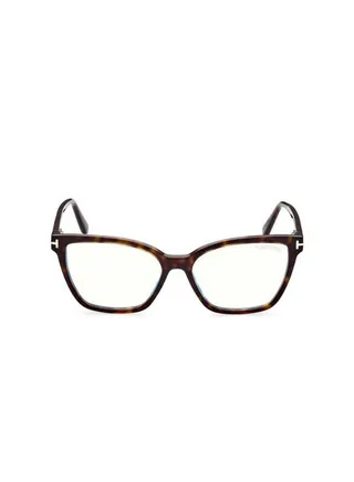 Women's Butterfly Eyeglass Frame - TF5812B 052 53 - Lens Size: 53 Mm 