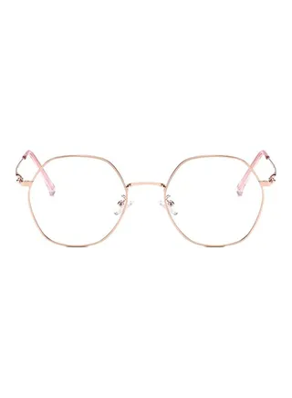 Anti-Blue Light Hexagon Gaming Eyeglasses 0 