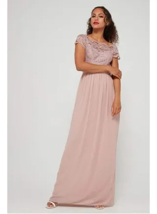 Abilinia Maxi Dress Mauve 