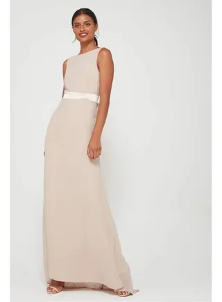 Halana Maxi Dress Beige 