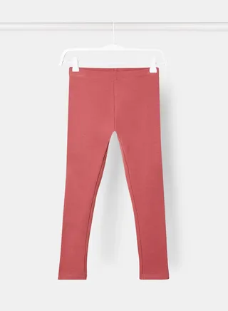 Girls Basic Slim Fit Leggings 