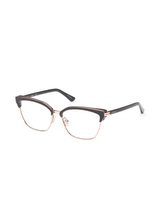 Women's Browline Eyeglass Frame - GU294502054 - Lens Size: 54 Mm 