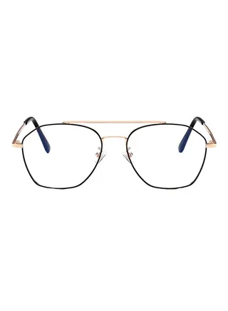 Anti-Blue Light Aviator Computer Eyeglasses 