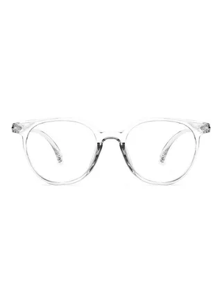 Blue Light Blocking Anti-Glare UV Digital Eyestrain Round Computer Gaming Glasses 