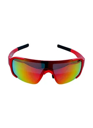 Speed | Red | Polarized UV Protection Sunglasses | Light Weight, Durable, Matt Finished, Premium Looks | Men | Cricket Sunglasses 