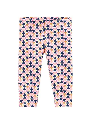 Geo Print Capri Leggings Print 