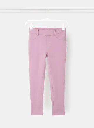 Girls Basic Regular Fit Leggings 