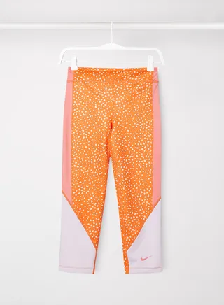Girls Dri-FIT One Capri Animal AOP Training Leggings 
